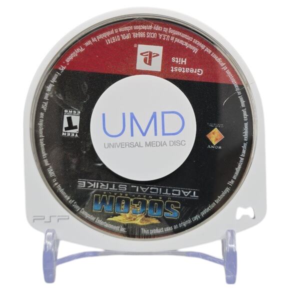 SOCOM US Navy Seals Tactical Strike Greatest Hits For Sony PSP *GAME ONLY - Picture 1 of 5